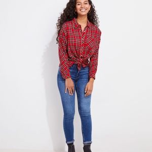 Vineyard Vines Plaid Button Down Shirt Sz 1XL